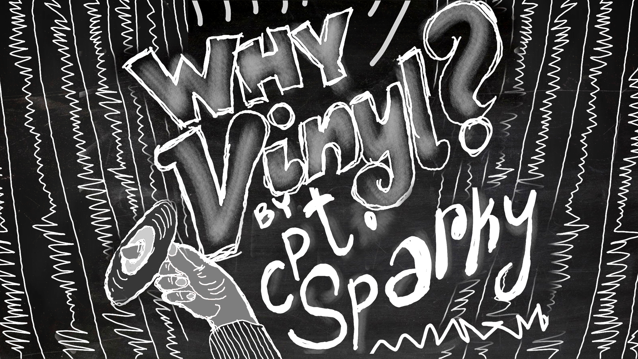 banner youtube - kanału Cpt. Sparkiego "Why Vinyl?"